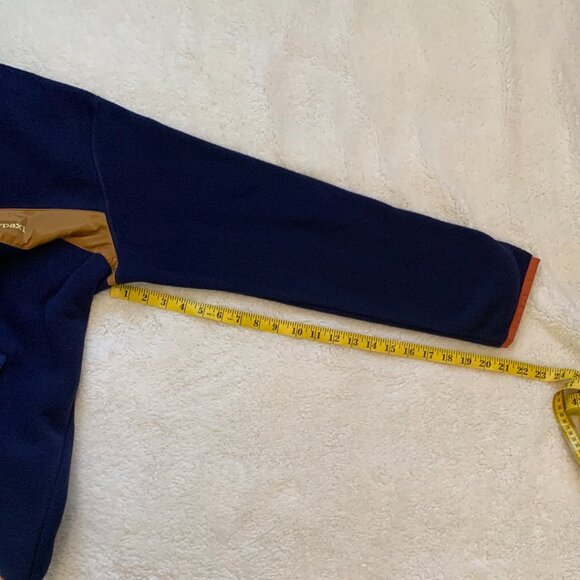 Cotopaxi Teca Fleese Pullover Men's XL Campfire Sweater Kangaroo Pocket NWT - Picture 6 of 8